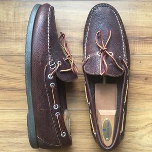 LL Bean Slip On Boat Shoes